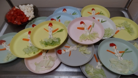 Bałwankowe II śniadanie